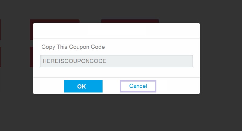 Simple HTML Pop-up coupon Box & Button + CSS
