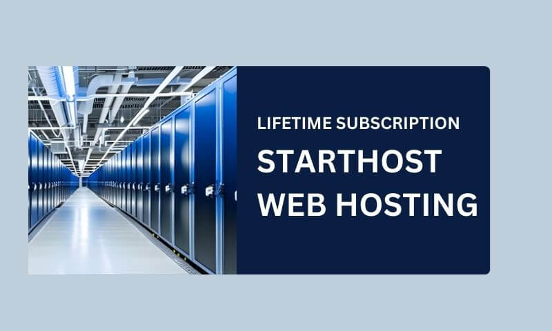 February 2024's, $29 StartHost Web Hosting Lifetime Subscription